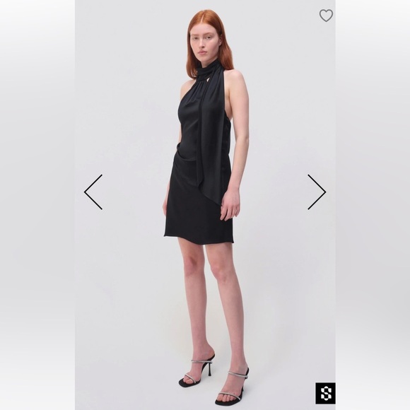 NEW SIMKHAI Siren crystal embellished black mile sandal heels Size 36 US 6 - Picture 5 of 6